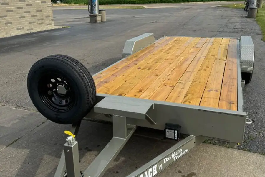 flatbed car trailer
